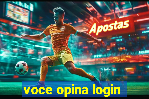 voce opina login